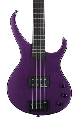 Kramer Disciple D1 Modern Collection Bass Guitar Thundercracker Purple Front View